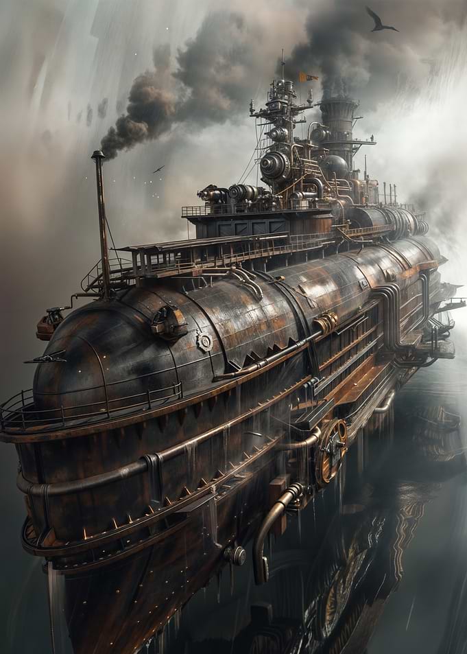 Steampunk Airship