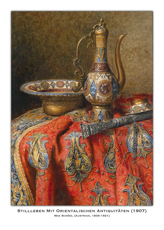 Oriental Still Life Painting