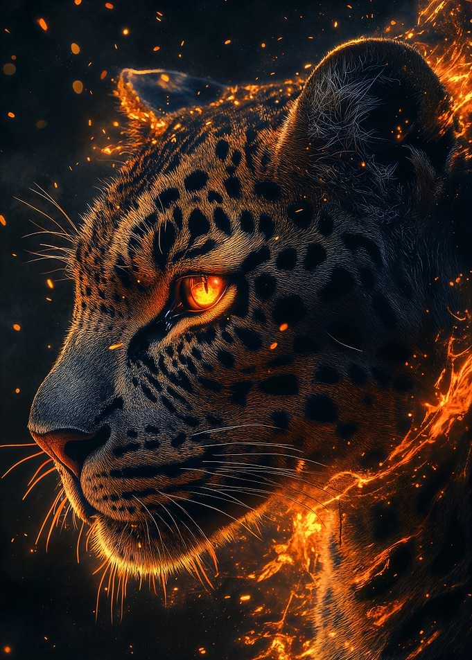 Fiery Leopard