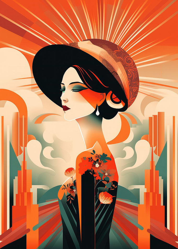 Art Deco Woman