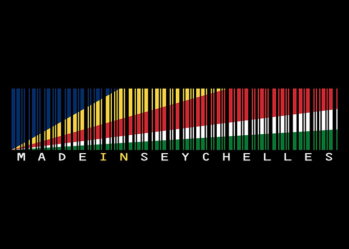Seychelles Flag Barcode
