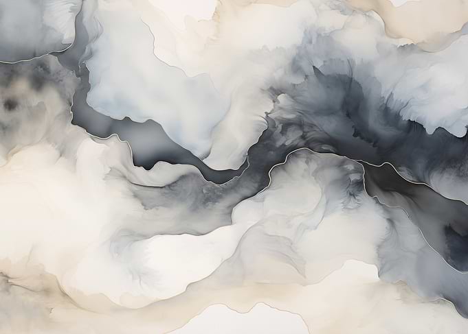 Abstract Ink Art