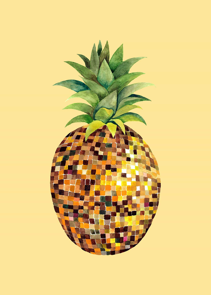 Disco Ball Pineapple