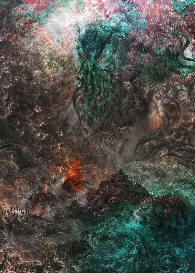 Fractal Cthulhu - The Great Dreamer