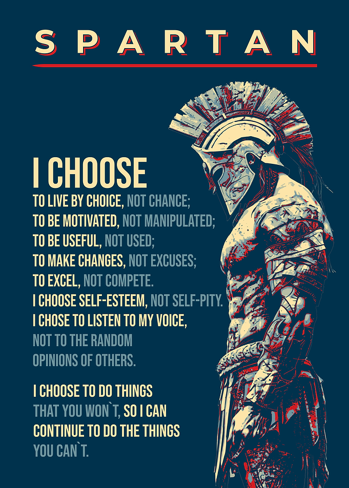 Spartan Warrior Quote