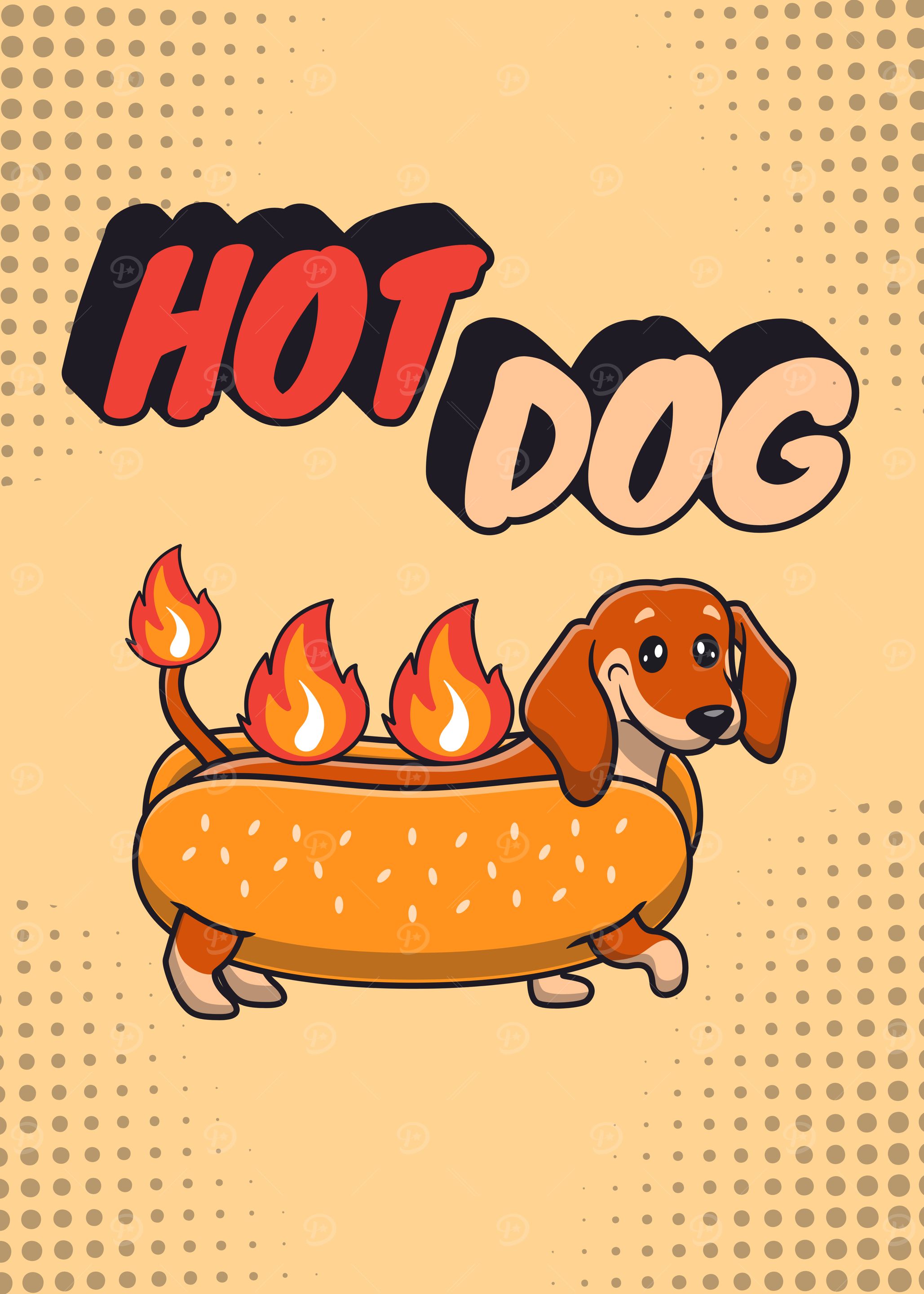 Hot Dog Dachshund