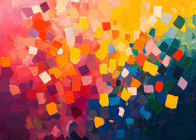 Abstract Colorful Painting