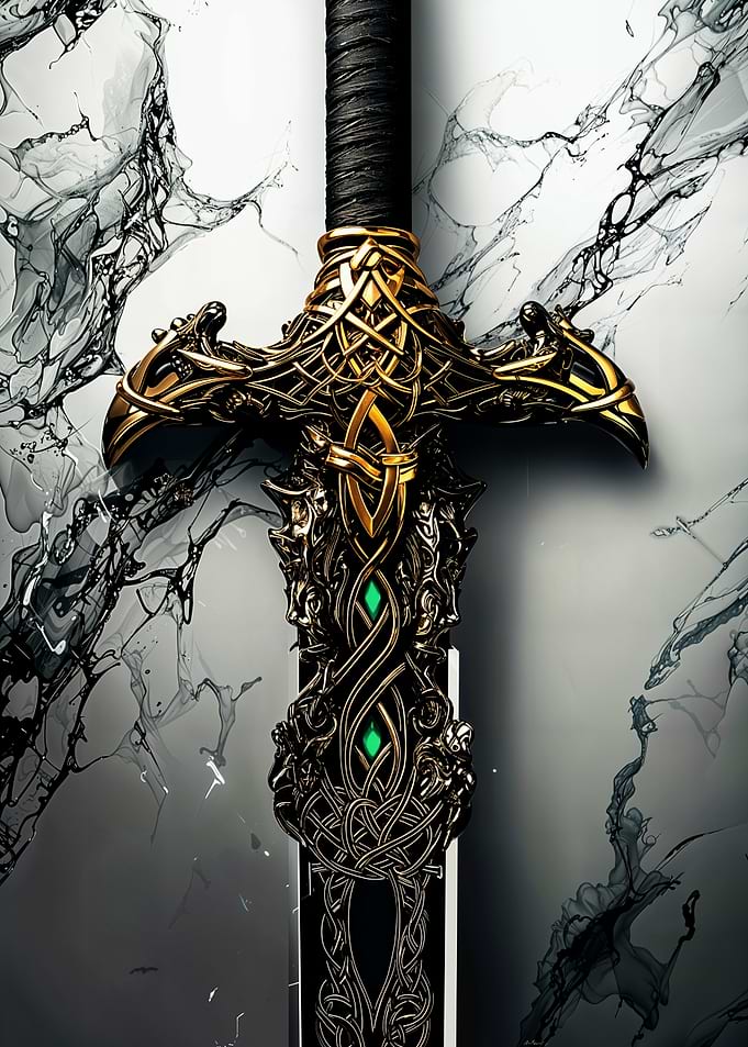Ornate Fantasy Sword