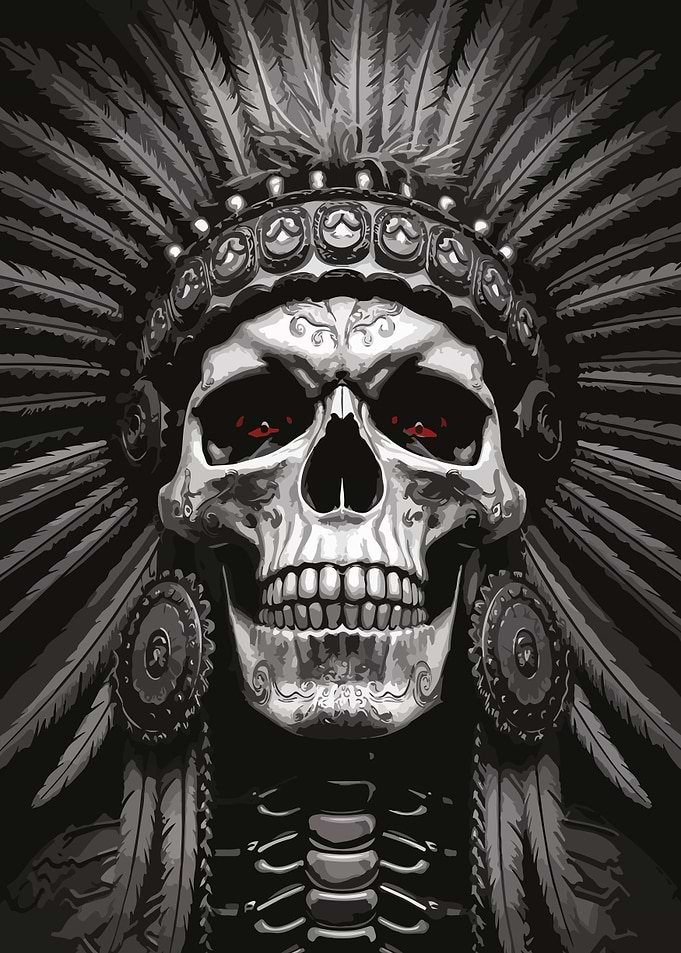 Native American Skull