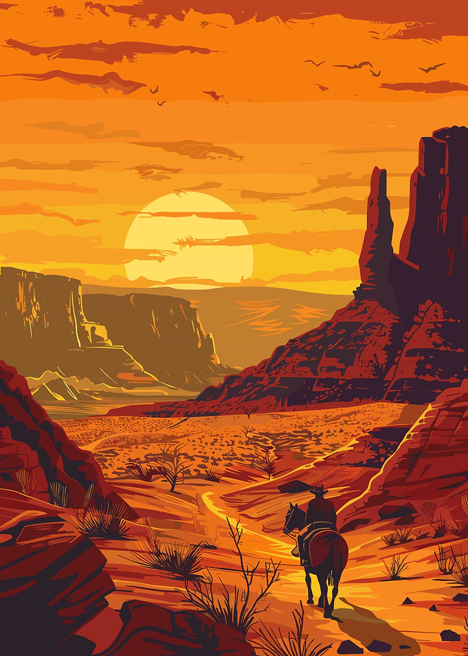 Cowboy Landscape