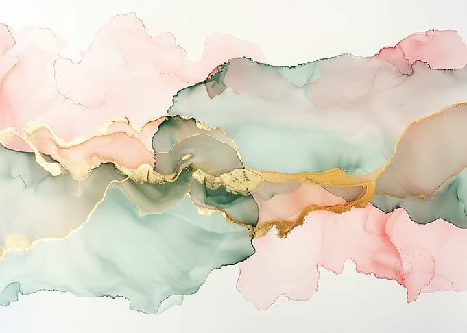 Abstract Ink Art