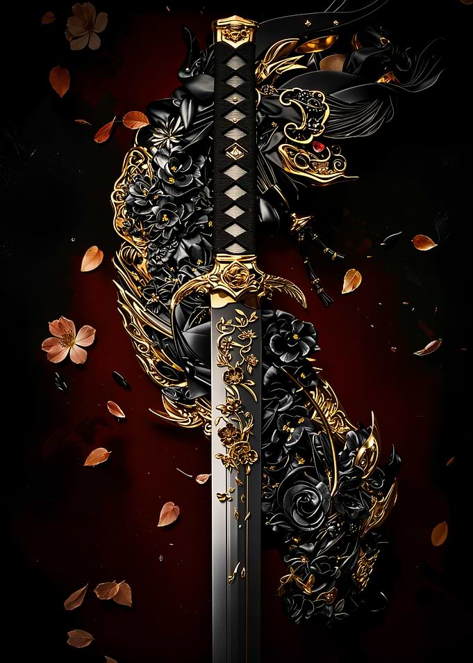 Ornate Samurai Sword