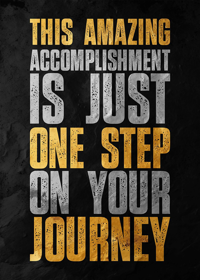 One Step Journey Poster