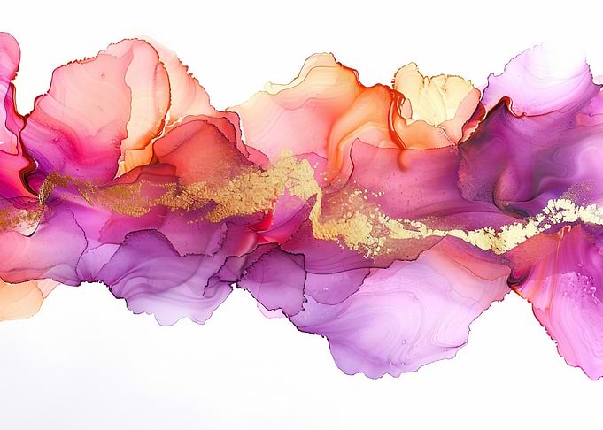 Abstract Ink Art