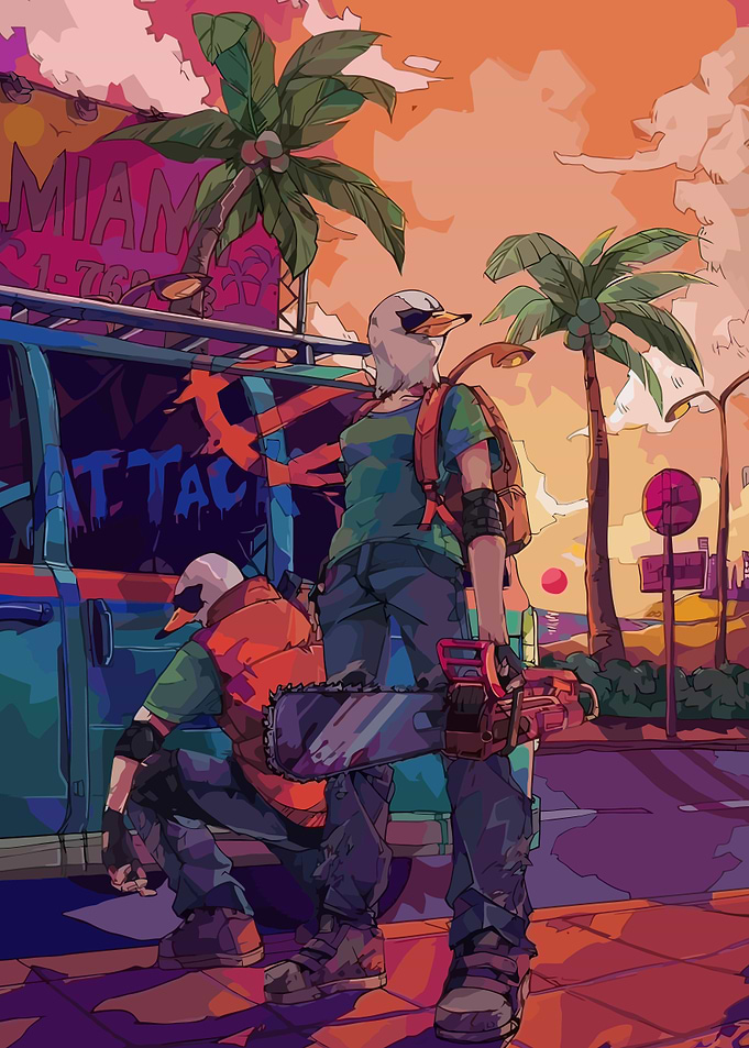 Miami Chainsaw Attack