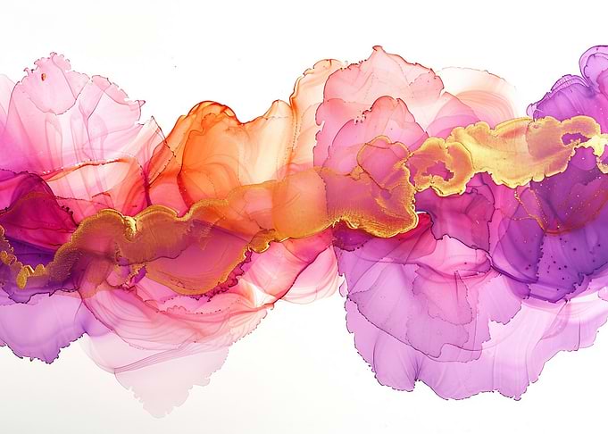 Abstract Ink Art