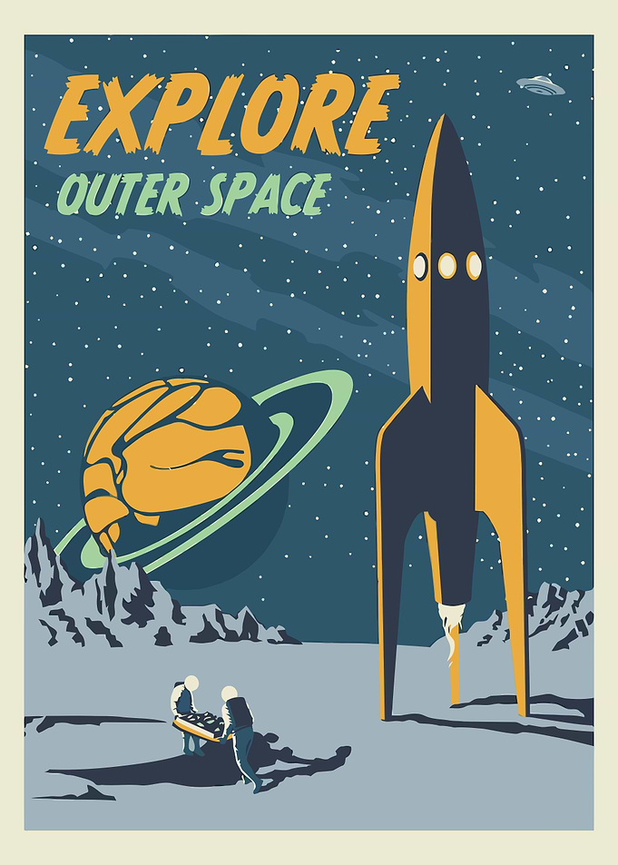 Space Exploration Poster
