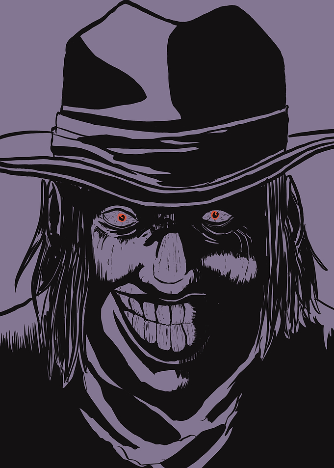 Creepy Grinning Man