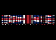 UK Flag Barcode