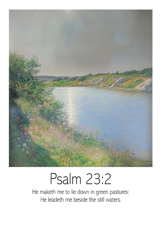 Psalm 23:2 Landscape