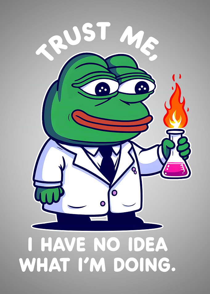 Trust Me, I'm a Scientist - Pepe Meme