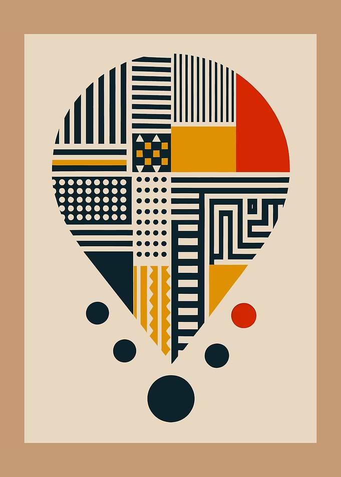 African Shield Art