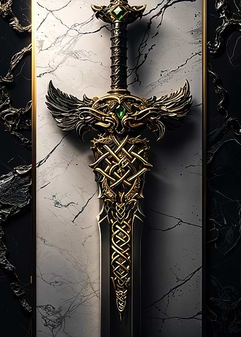 Ornate Fantasy Sword