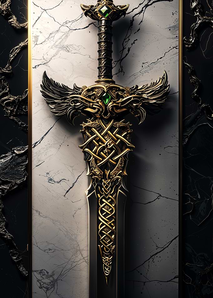 Ornate Fantasy Sword