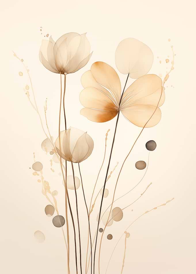 Watercolor Floral Art