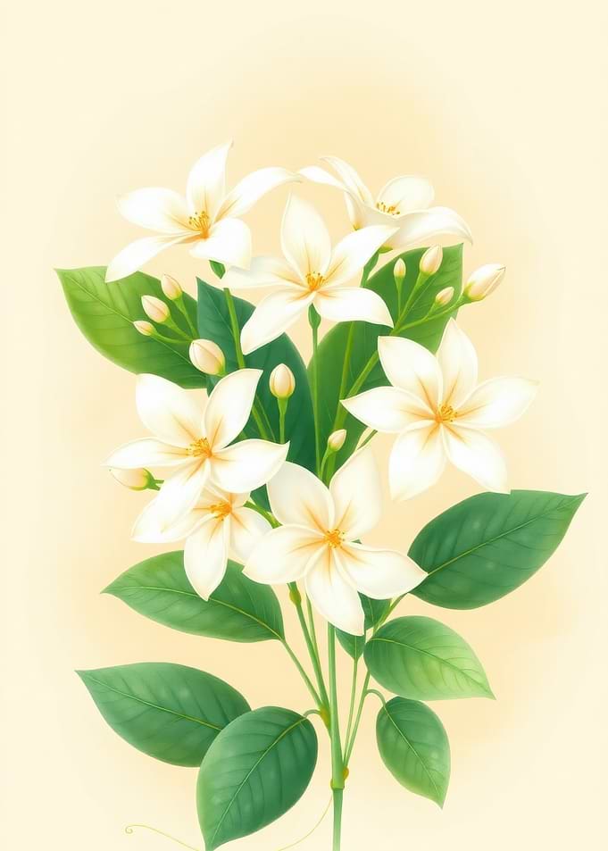 White Flowers Bouquet