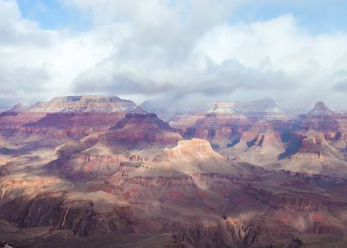 Grand Canyon Snowscape