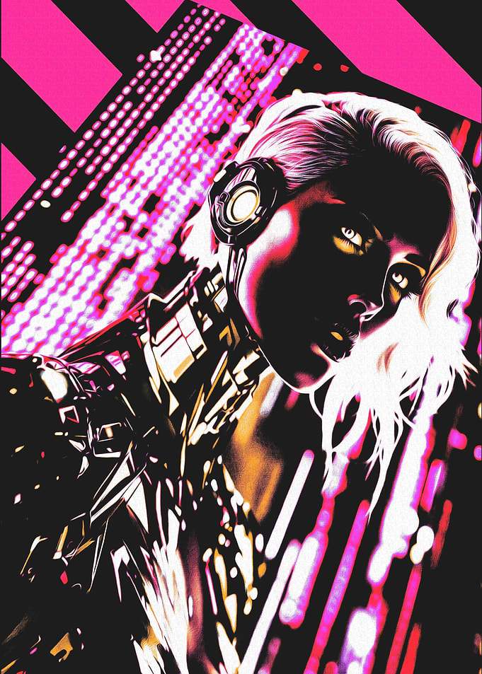 Cyberpunk Woman