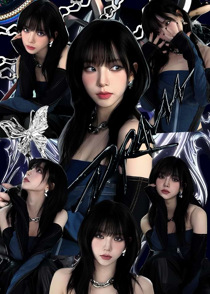 Karina Aespa K-Pop Idol Collage