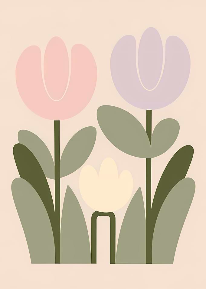 Spring Floral Abstract