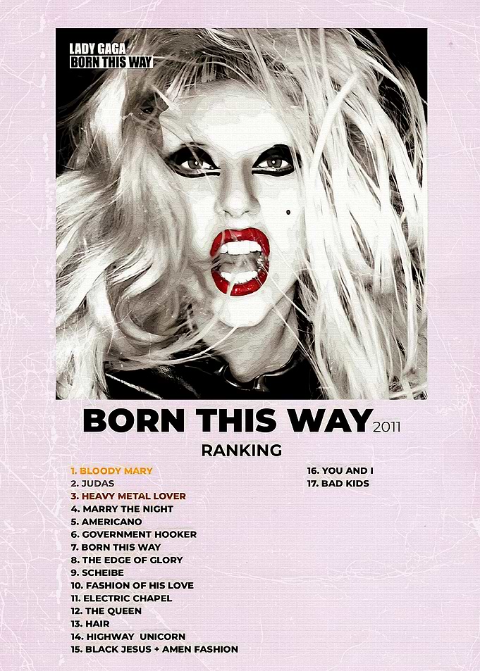 Lady Gaga Born This Way Album Cover