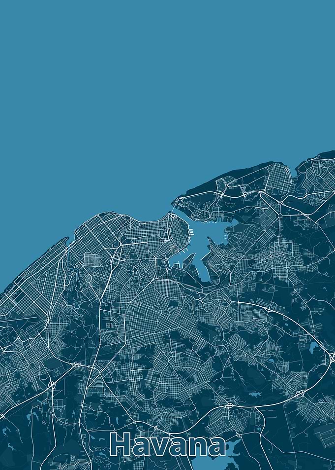 Havana City Map