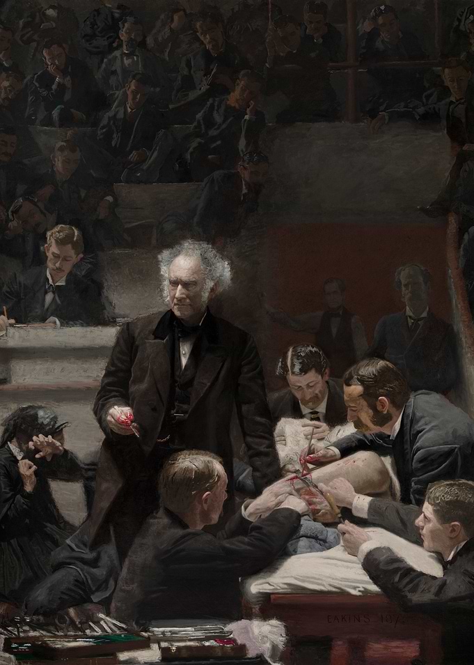 The Gross Clinic Painting