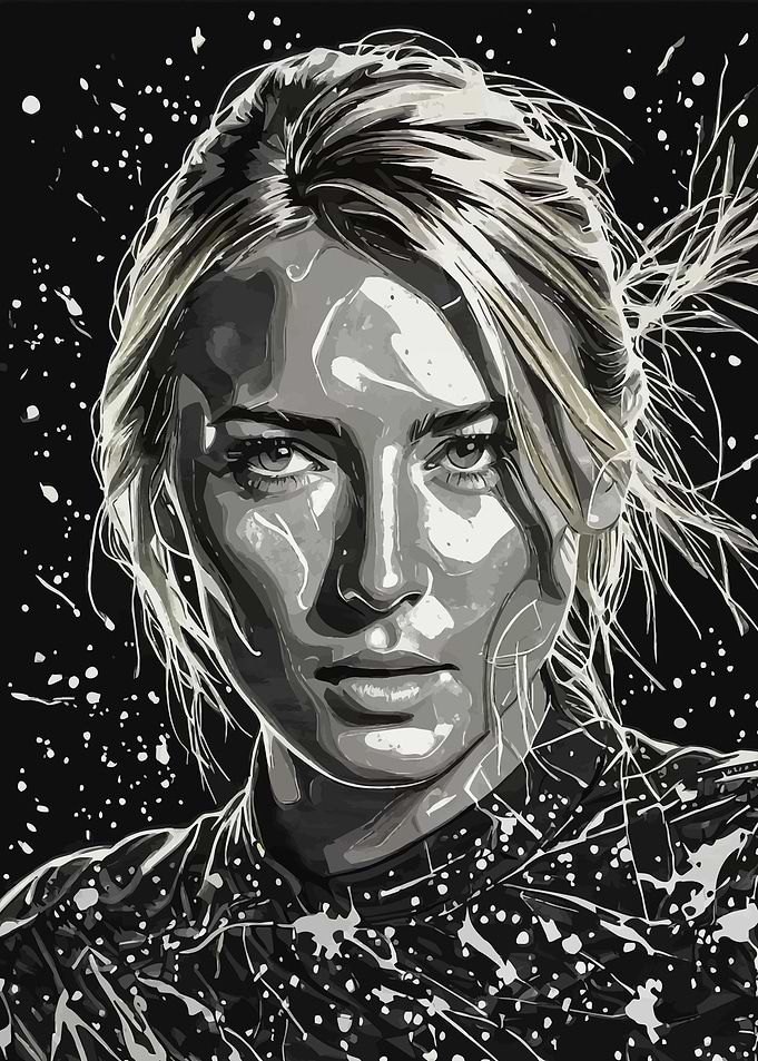 Maria Sharapova Portrait