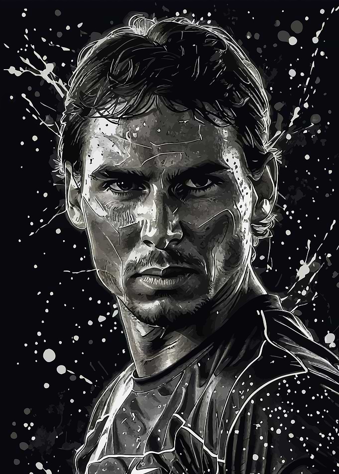 Rafael Nadal Portrait