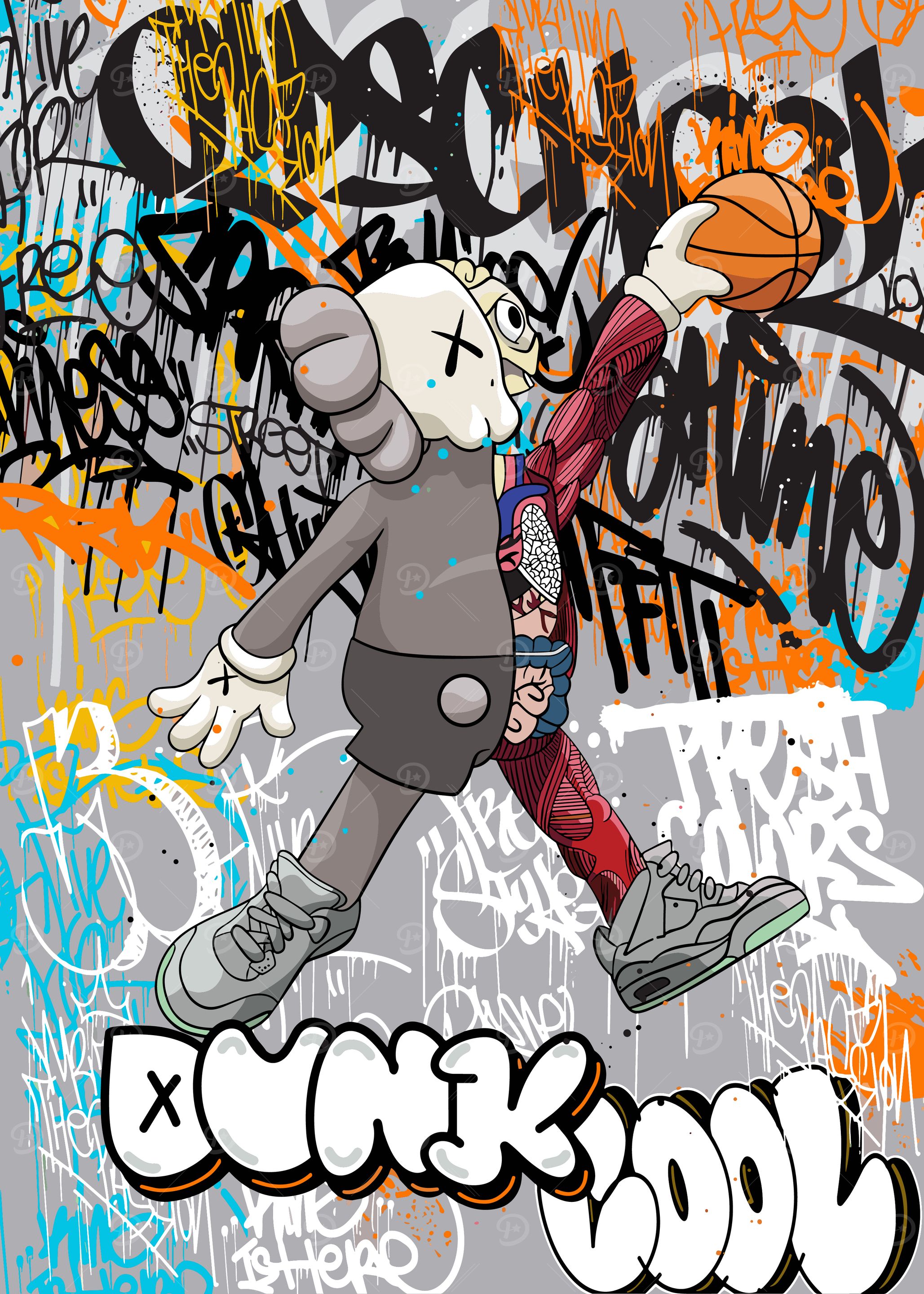 Kaws Posters Online - Shop Unique Metal Prints, Pictures