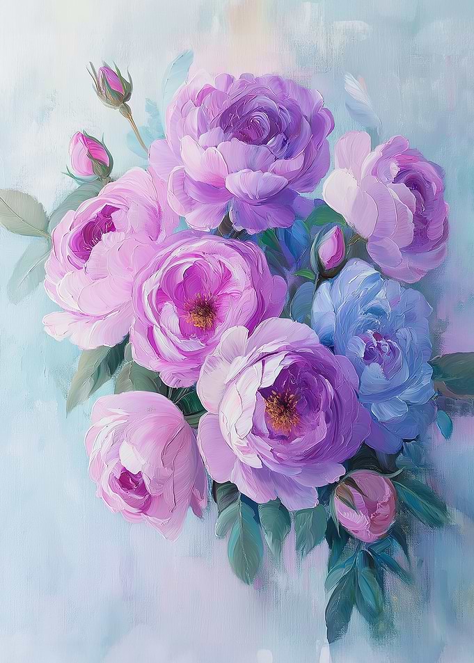 Purple flowers