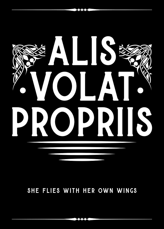 Alis Volat Propriis