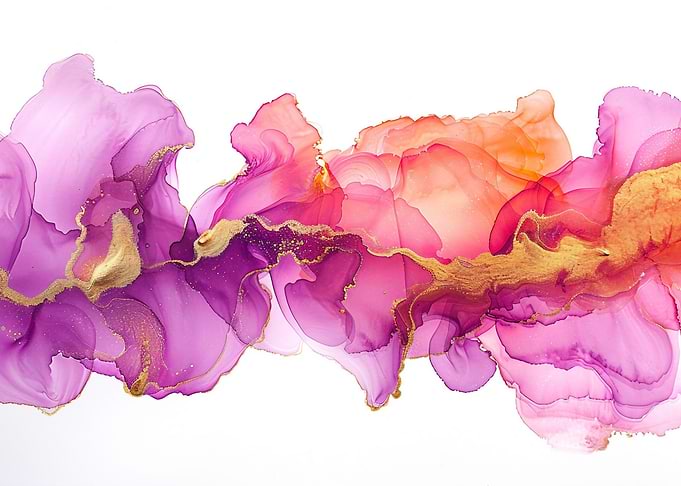 Abstract Ink Art