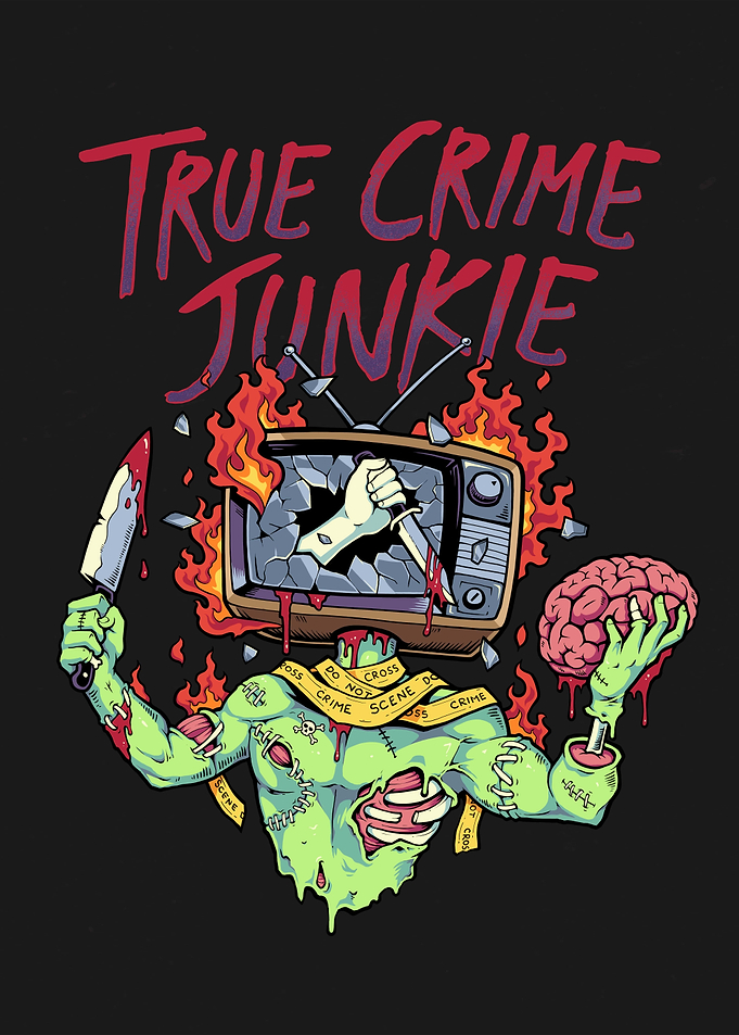 True Crime Junkie Zombie
