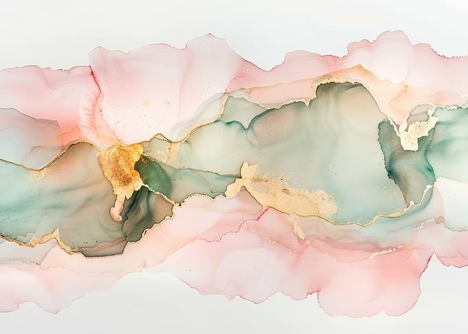 Abstract Alcohol Ink Art