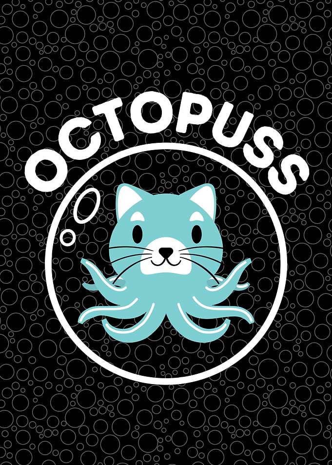 Octopus Cat Logo