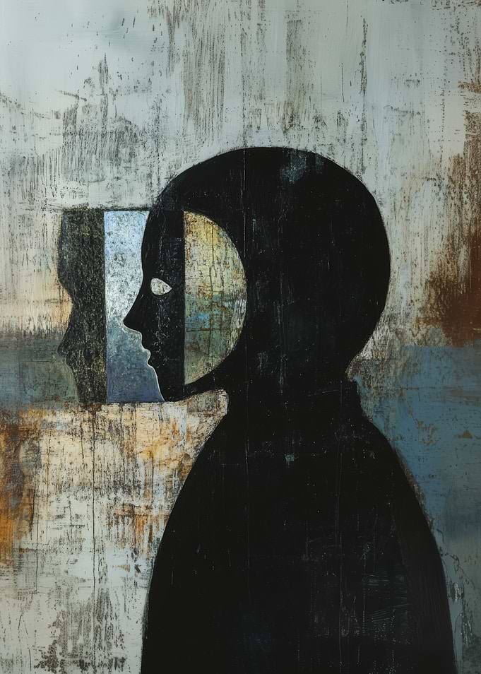 Silhouette with Window