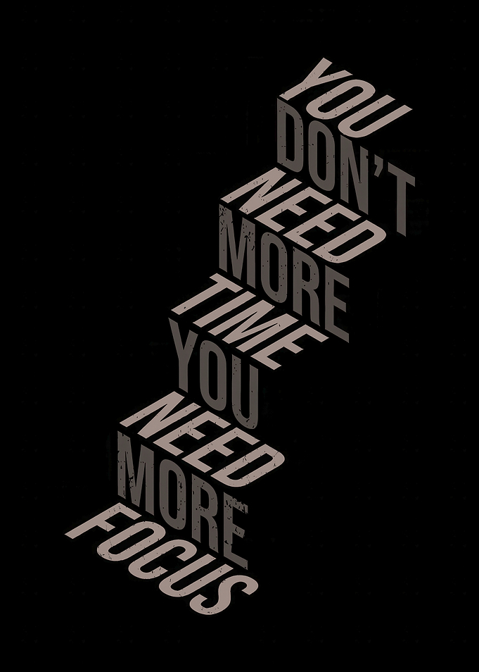 More Focus Quote