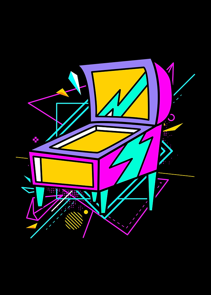 Retro Pinball Machine