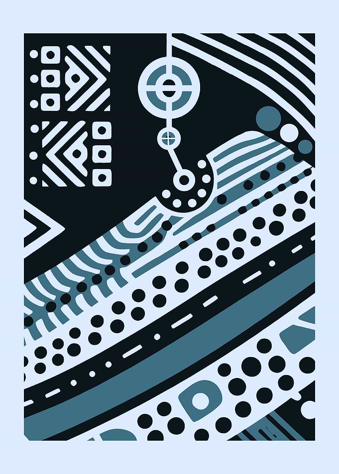Minimalist African Art